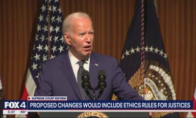 Biden unveils plan for Supreme Court reforms, including term limits