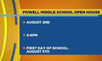 Powell Middle School open house