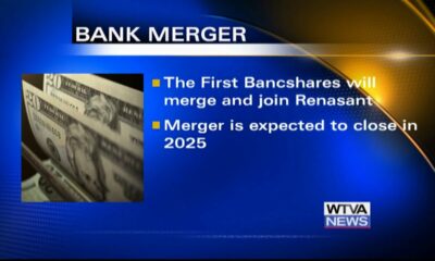 A Tupelo based bank is merging with another Mississippi based bank