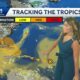 Tropical depression could form in the Atlantic Ocean late week. Saharan dust is a limiting factor…