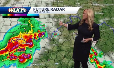 Storm chances for Tuesday 7-30-24