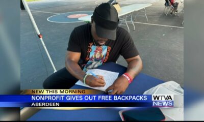 Nonprofit gives out free backpacks in Aberdeen