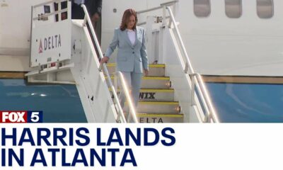 Harris lands in Atlanta for campaign rally | FOX 5 News