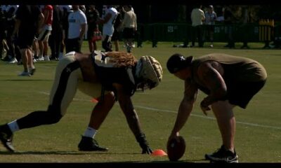 Highlights of Day 6 from the 2024 Saints training camp in California