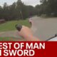 Man carrying sword arrested in Coweta County | FOX 5 News