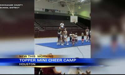 Over 100 campers attend Houston High School's Topper Mini Cheer Camp