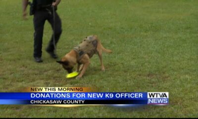 The Chickasaw County Sheriff's Department is searching for a new K-9 officer