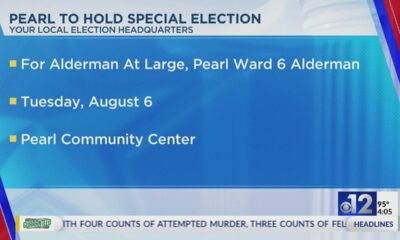 Pearl to hold special election on August 6