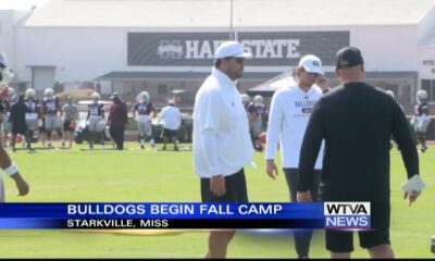 The Mississippi State Bulldogs begin fall camp