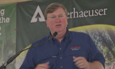 Gov. Tate Reeves speaks at 2024 Neshoba County Fair