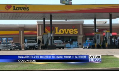 Man charged with peeping tom at Columbus truck stop