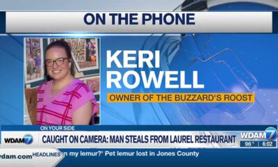 Man caught on security video burglarizing Laurel restaurant