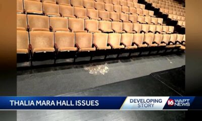 Crews to address ‘microbial activity’ at Thalia Mara Hall