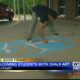 Gulfport councilman welcomes students with chalk art