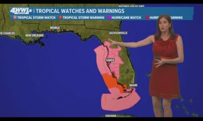 Friday 10PM Tropical Update: Tropical storm likely to become Debby, impacts to Florida expected