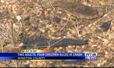 Two adults, four children killed in Winston County crash