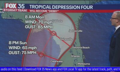 Tropical Depression 4 live updates: Depression forms in Atlantic, expected to become Tropical Storm