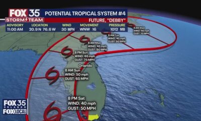 Tropical Storm Debby expected to form this weekend, warnings issued in Florida