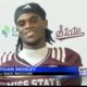 VIDEO: MSU Wide Receiver discusses how good of a quarterback Blake Shapen is