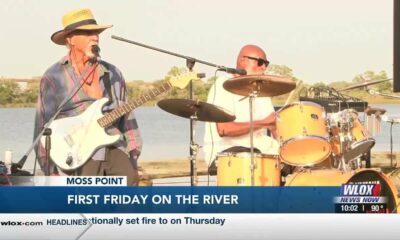 Community members gather in Moss Point for First Friday on the River