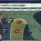 Debby to strengthen into a hurricane, Major flooding threat: Saturday 10p Update