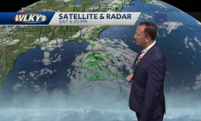 Summer stickiness and minimal rain chances