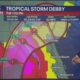 Tropical Storm Debby to become hurricane before Florida landfall