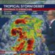 Tropical Storm Debby forecast to strengthen into hurricane before Florida landfall