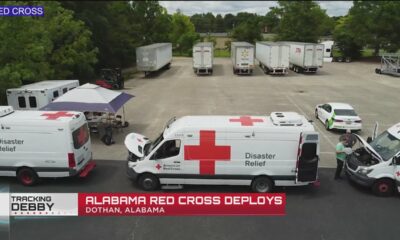 Mobile Red Cross volunteers prepare to help with Debby impacts