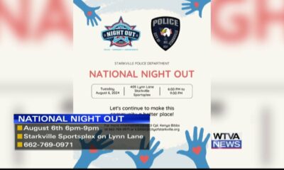 The Starkville Police Department is hosting a National Night Out event