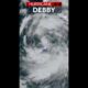 Satellite shows lightning strikes inside Hurricane Debby