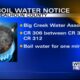 Parts of Calhoun County is under a boil water notice