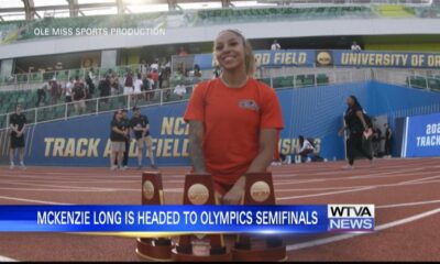 Ole Miss track star, McKenzie Long, is headed to the Olympics semifinals