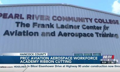 Pearl River Community College Aviation and Aerospace Workforce Academy holds ribbon cutting