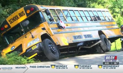 Law enforcement responds to school bus wreck in Harrison County, kids on board