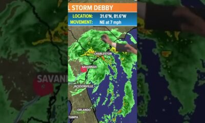 Tuesday 4am Tropical Update: Debby slows down