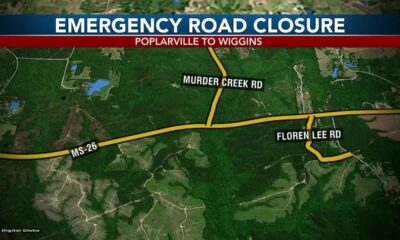 TRAFFIC ALERT: Crews to conduct drainage repair on State Route 26 in Pearl River County