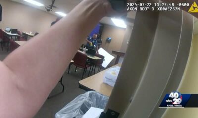 Bodycam shows moment Fort Smith police arrest man in hospital