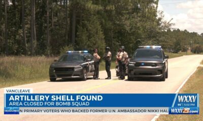 Artillery Shell Found in Local Neighborhood