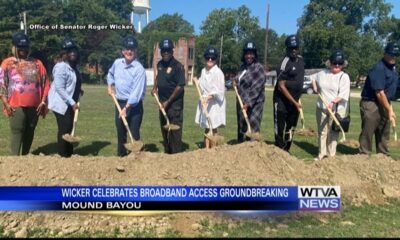 Sen. Roger Wicker, Bolivar County officials celebrate broadband access groundbreaking