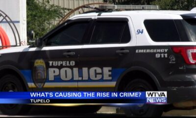 What's causing increase in crime in Tupelo?