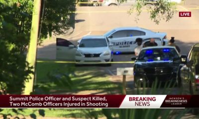 Summit police officer killed, McComb officer injured in shooting