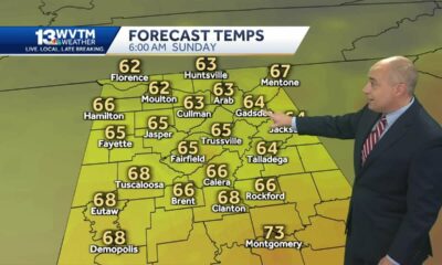 Cold Front Coming! An August cold front hits Alabama Friday, and the weekend weather forecast has...