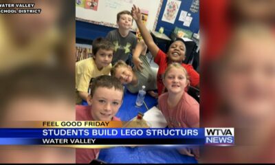 Water Valley students learn about natural disasters with Legos