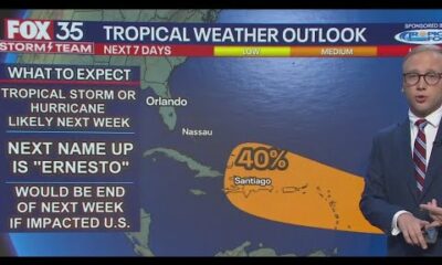 National Hurricane Center ups chances of tropical disturbance developing into storm