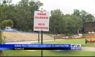 Drainage work underway at popular park in Tupelo