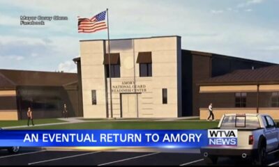 Renderings show rebuilt National Guard armory in Amory