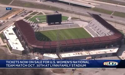 Tickets now on sale for U.S. Women's National Team match at Lynn Family Stadium