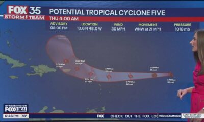 Tropical Storm Ernesto to form Monday in the Atlantic