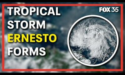 Tropical Storm Ernesto forms; Caribbean islands on alert